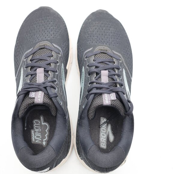 Brooks Beast 20 Black Gray Running Shoes Men's US Size 11.5 Wide 2E 1103272E051 - Picture 7 of 9